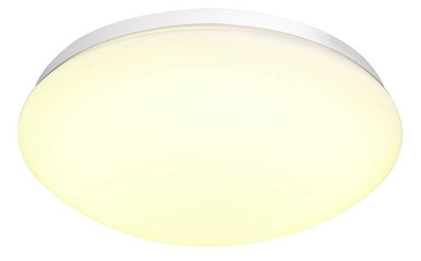 LA 1002020 LIPSY 30 Dome, LED, venkovní nástěnné a stropní nástavbové svítidlo, bílá, IP44, 3000/4000K - BIG WHITE (SLV)
