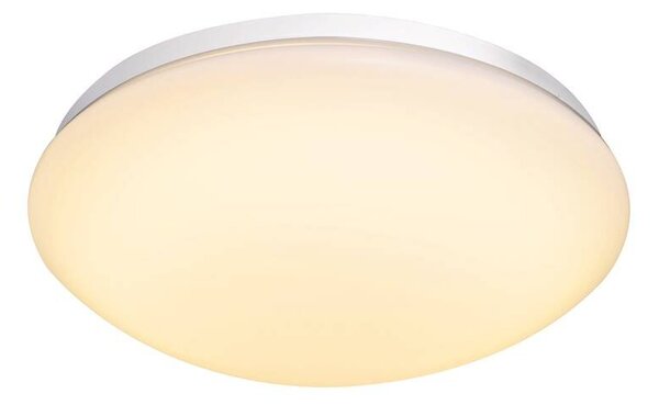 LA 1002020 LIPSY 30 Dome, LED, venkovní nástěnné a stropní nástavbové svítidlo, bílá, IP44, 3000/4000K - BIG WHITE (SLV)