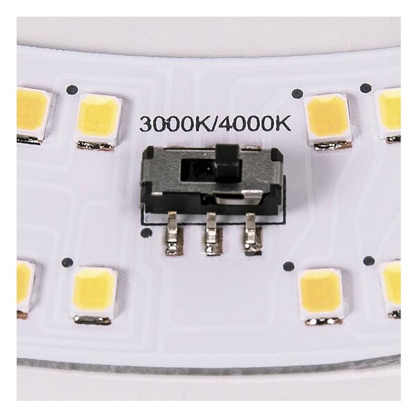 LA 1002075 LIPSY 30 Drum CW, LED venkovní nástěnné a stropní nástavbové svítidlo, bílá, IP44 3000/4000K - BIG WHITE (SLV)