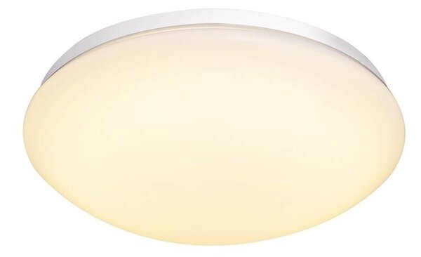 LA 1002020 LIPSY 30 Dome, LED, venkovní nástěnné a stropní nástavbové svítidlo, bílá, IP44, 3000/4000K - BIG WHITE (SLV)