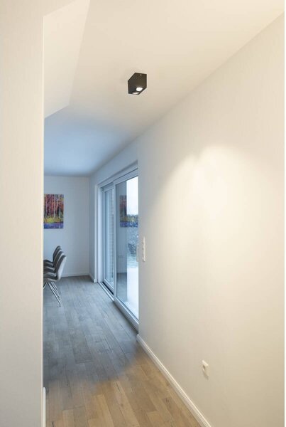 LA 1002003 TRILEDO Double, LED stropní nástavbové svítidlo, černá, 3000K, 16W - BIG WHITE (SLV)