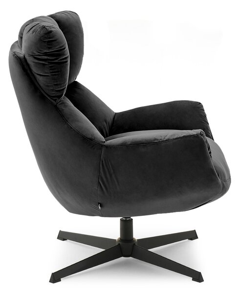 Houpací křeslo Aldoradi (černá). Akce -15%