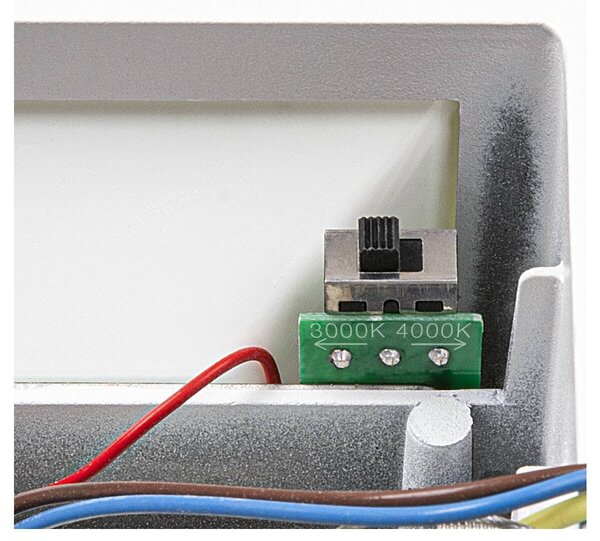 LA 1005149 SITRA S WL SINGLE venkovní LED nástěnné přisazené svítidlo bílé CCT switch 3000/4000 K - BIG WHITE (SLV)