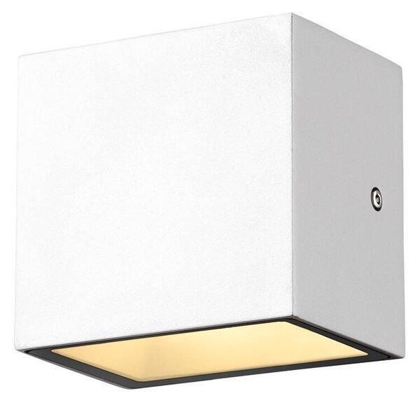 LA 1005149 SITRA S WL SINGLE venkovní LED nástěnné přisazené svítidlo bílé CCT switch 3000/4000 K - BIG WHITE (SLV)