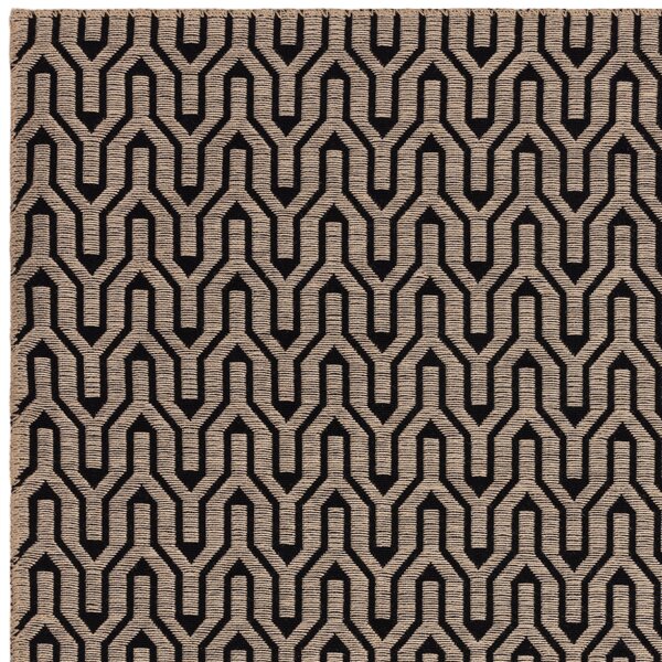 Tribeca Design Kusový koberec Radio Black Lattice Rozměry: 120x170 cm