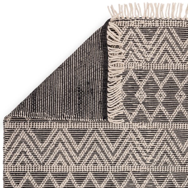 Tribeca Design Kusový koberec Whiskers Black Rozměry: 120x170 cm