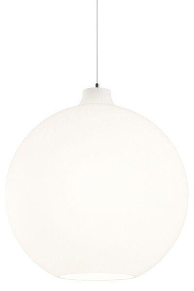 Závěsná svítidlo Louis Poulsen, Wohlert, stmívatelné, Bílá, Obývací pokoj, Sklo, Design
