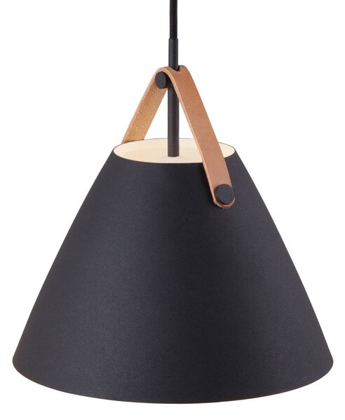 Závěsná svítidlo DFTP by Nordlux, Strap, stmívatelné, Černá, Obývací pokoj, Kov, Skandinávský