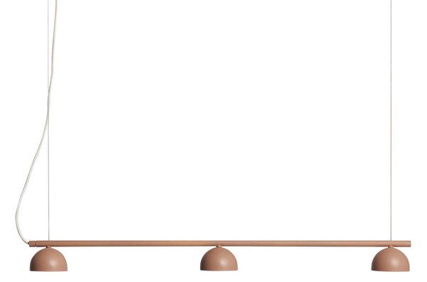 Závěsná svítidlo Northern, Blush, stmívatelné, Obývací pokoj, Kov, Design