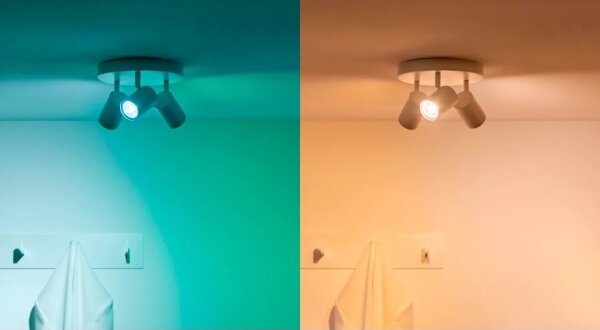 SADA 3x LED RGBW Stmívatelná žárovka PAR16 GU10/4,7W/230V 2200-6500K Wi-Fi - WiZ