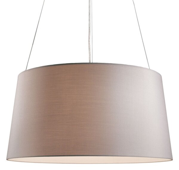 Závěsná svítidlo kdln, Tripod, stmívatelné, Béžová, Ložnice, Tkanina / Textil, Design
