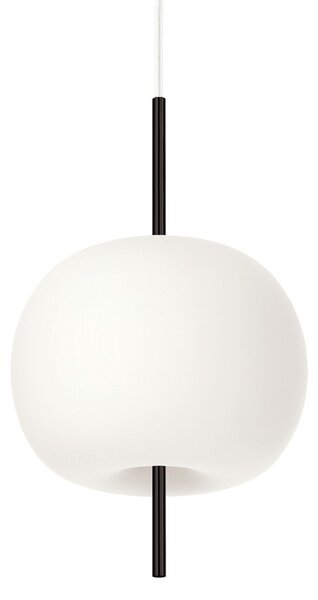 Závěsná svítidlo kdln, KUSHI 16, stmívatelné, Bílá, Obývací pokoj, Sklo, Design