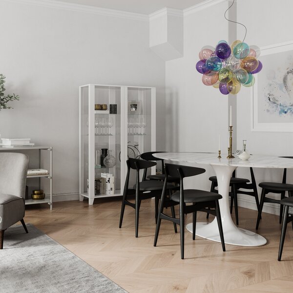 Závěsná svítidlo By Rydéns, Gross, stmívatelné, Vícebarevná, Obývací pokoj, Sklo, Design