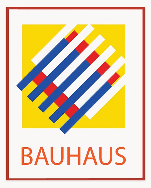 Zarámovaný digitální tisk Bauhaus Grill
