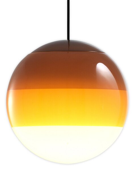 Závěsná svítidlo MARSET, Dipping Light, stmívatelné, Oranžová, Obývací pokoj, Sklo, Design