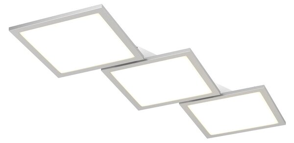 Stropní Lampa Lucande, Ilira, stmívatelné, Metalická, Kuchyně, Hliník, Moderní