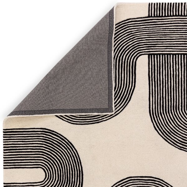 Tribeca Design Kusový koberec Blondie Arches Black Rozměry: 120x170 cm