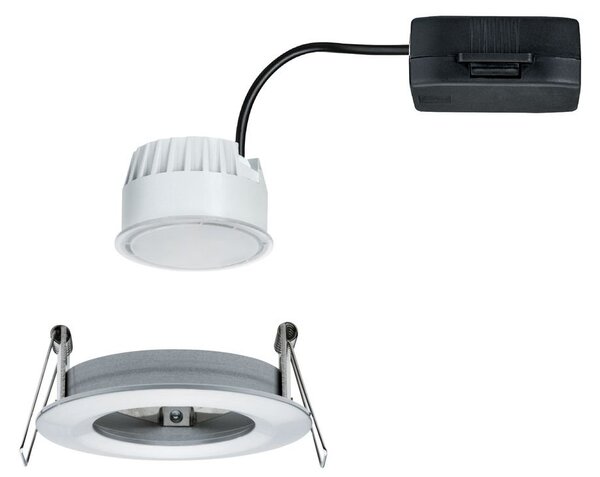 P 93461 Vestavné svítidlo LED Nova kruhové 1x6,5W hliník broušený nevýklopné - PAULMANN