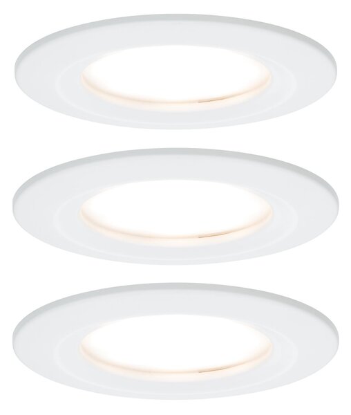 P 93460 Vestavné svítidlo LED Nova kruhové 3x6,5W bílá mat nevýklopné - PAULMANN