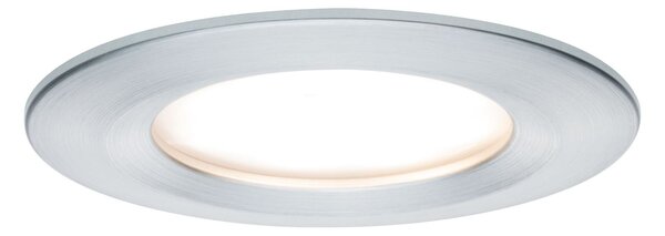 P 93461 Vestavné svítidlo LED Nova kruhové 1x6,5W hliník broušený nevýklopné - PAULMANN