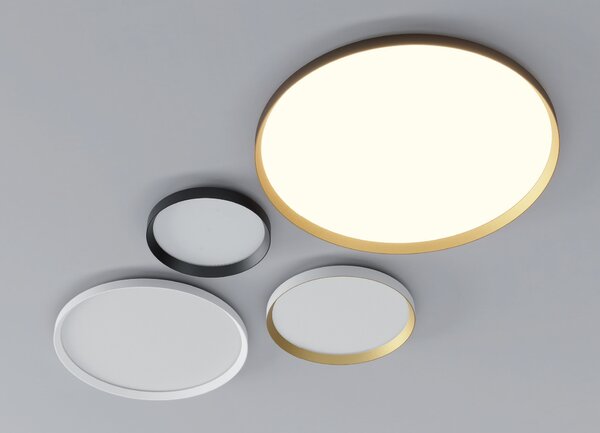 Redo 01-3741 Dama, bílé stropní svítidlo, LED 30W, 3000/4000/5000K, průměr 35cm