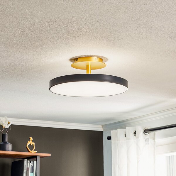 Stropní Lampa UMAGE, Asteria Up Medium, stmívatelné, Černá, Obývací pokoj, Kov, Design
