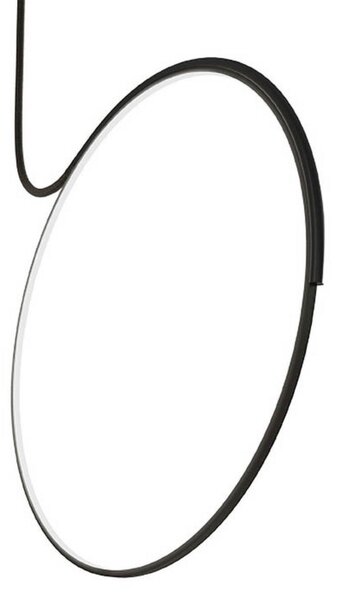 Stropní Lampa kdln, Poise, stmívatelné, Černá, Obývací pokoj, Kov, Design