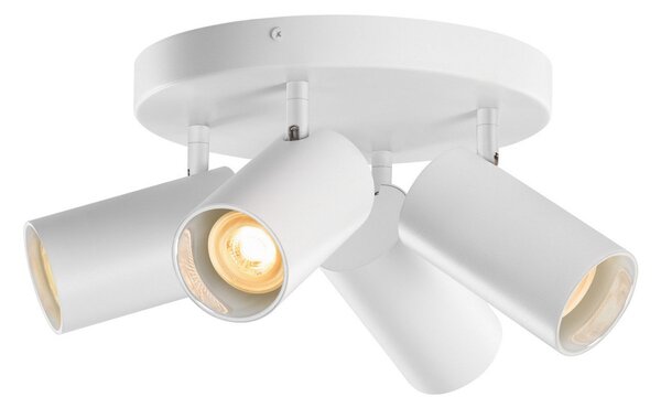 Stropní Lampa SLV, Asto Tube, stmívatelné, Bílá, Obývací pokoj, Kov, Moderní