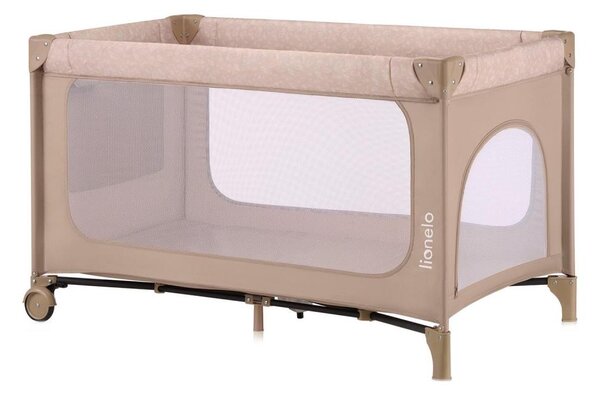 Lionelo - Cestovní postýlka JASMIN EASY FOLD Beige Sand