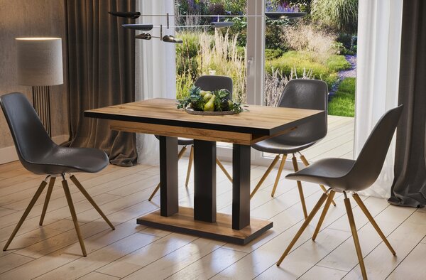 Jídelní stůl moderní rozkládací APPI 210 BLACK