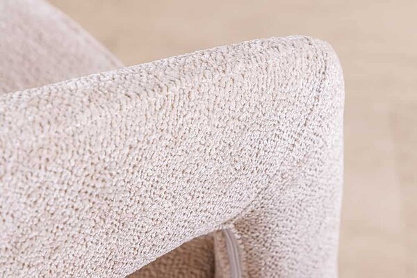 Designová jídelní židle Fionnula béžová