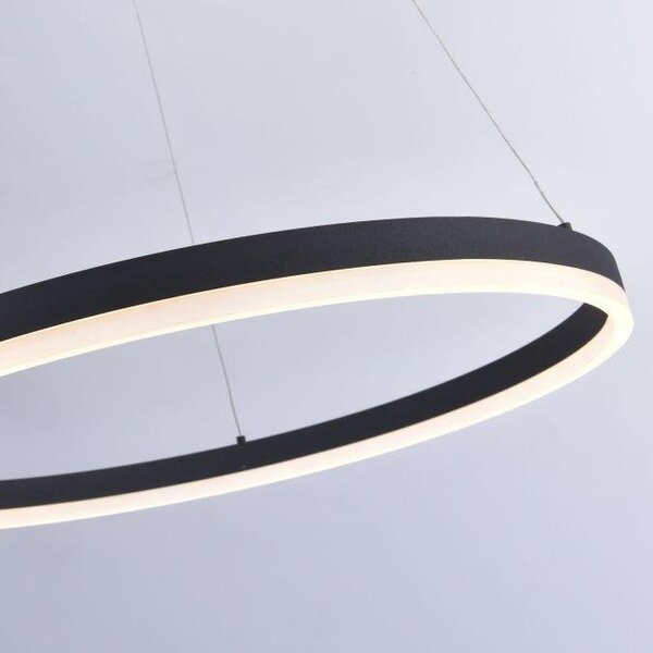 Paul Neuhaus Závěsné LED svítidlo TITUS, 38W, ø 60 cm, 3000K stmívatelné