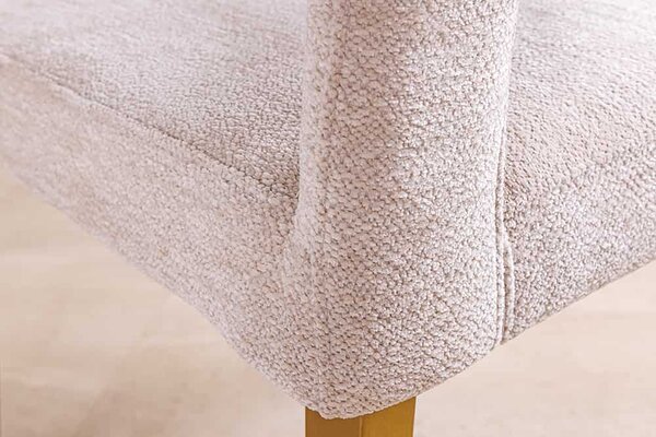 Designová jídelní židle Fionnula béžová