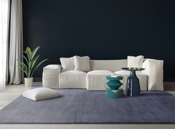 Tribeca Design Kusový koberec Zoom Stripe Navy Rozměry: 120x170 cm