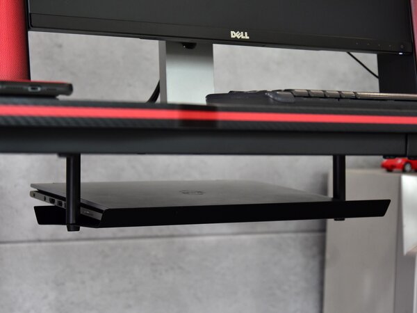 PC stolek Matts 160 (bílá + černá)
