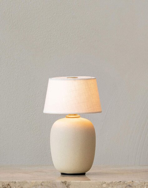 Audo Copenhagen Přenosná lampa Torso, sand 71116