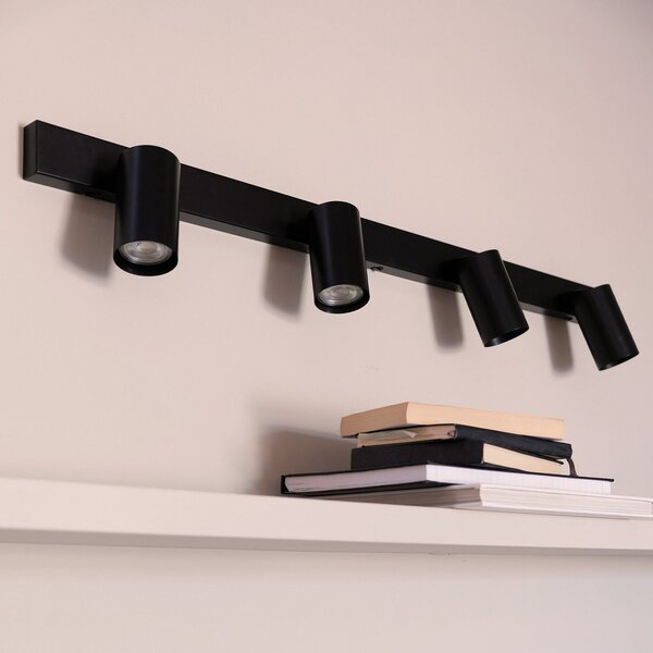 Stropní Lampa Dyberg Larsen, Modern, stmívatelné, Černá, Jídelna, Kov, Design
