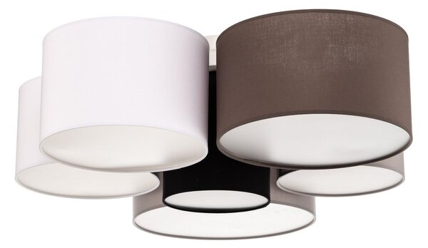 Stropní Lampa Euluna, Lodge, stmívatelné, Vícebarevná, Obývací pokoj, Tkanina / Textil, Moderní