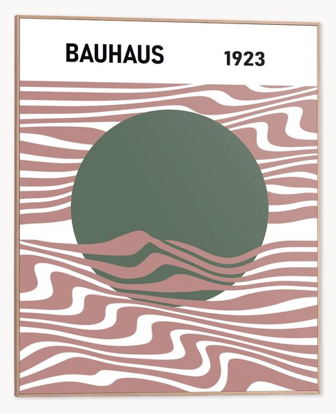 Zarámovaný digitální tisk Bauhaus