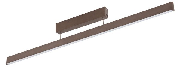 Stropní Lampa Lucande, Mylosh, stmívatelné, Hnědá / Rezavá, Obývací pokoj, Hliník, Moderní