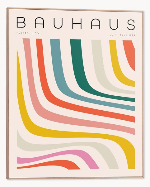 Zarámovaný digitální tisk Bauhaus