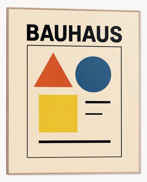 Zarámovaný digitální tisk Bauhaus