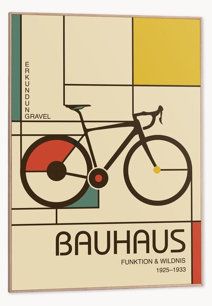 Zarámovaný digitální tisk Bauhaus