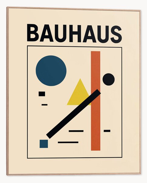 Zarámovaný digitální tisk Bauhaus