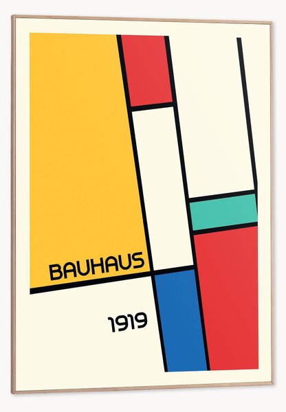 Zarámovaný digitální tisk Bauhaus