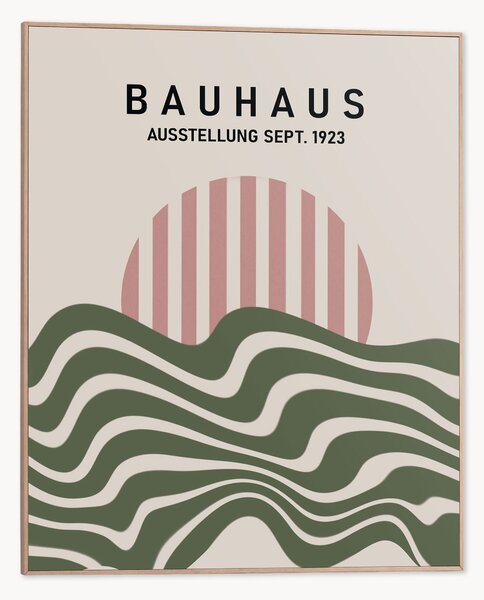 Zarámovaný digitální tisk Bauhaus