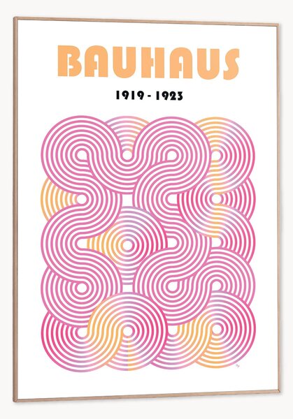 Zarámovaný digitální tisk Bauhaus