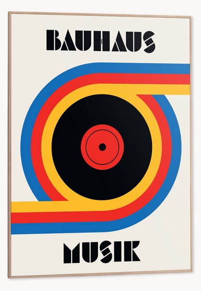 Zarámovaný digitální tisk Bauhaus