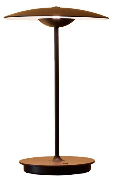 Stolní lampa MARSET, Ginger, stmívatelné, Dřevo, Obývací pokoj, Dřevo, Design