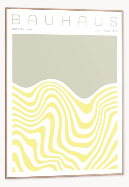 Zarámovaný digitální tisk Bauhaus Art